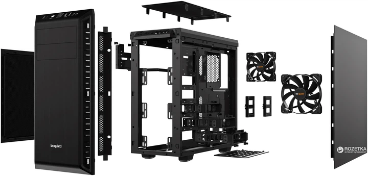 Obudowa be quiet! Pure Base 600 Black (BG021) - obraz 4