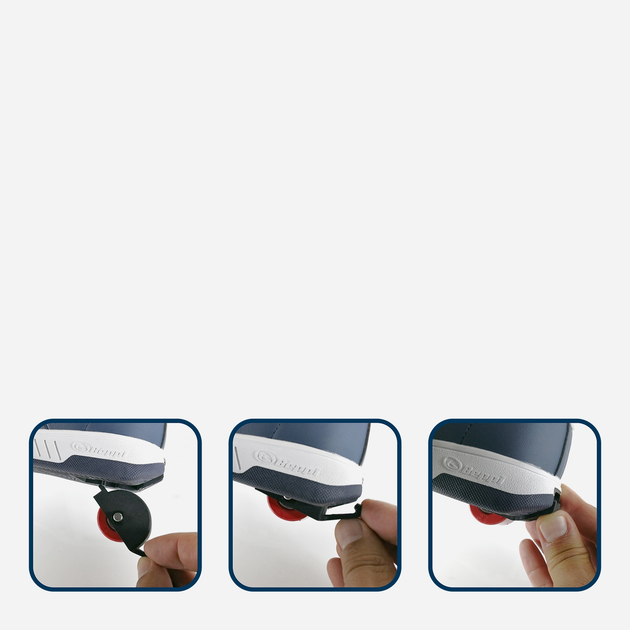 Роликові кросівки дитячі Breezy Rollers 2186890 30 Білі (7000002399464) - зображення 7