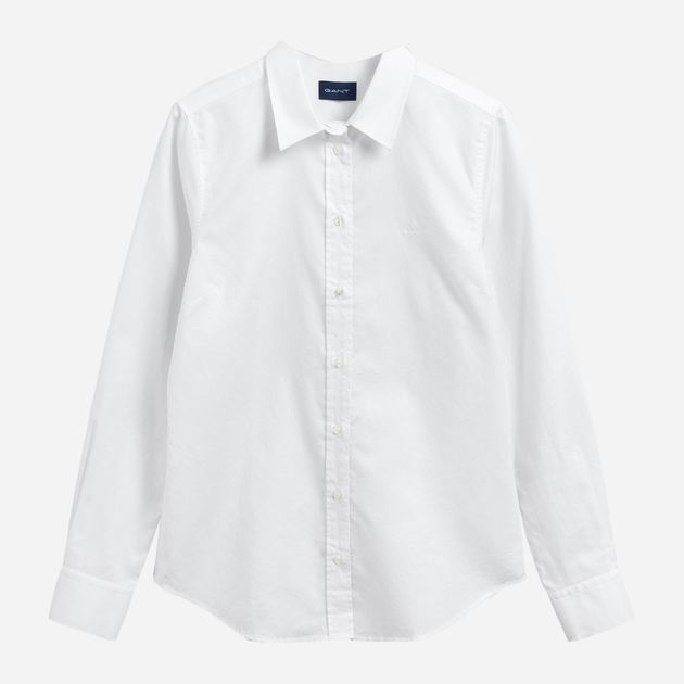 Koszula GANT Solid Stretch Broadcloth 4350022 38 Biały (7325702186566) - obraz 3