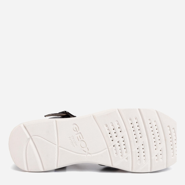 Sandały damskie płaskie Geox D02GZA/0BN85C/C9247 39 Czarne (8054730428537) - obraz 5
