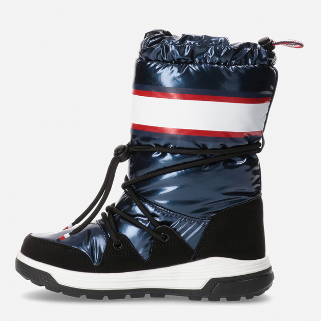 Дитячі чоботи-дутики для дівчинки Tommy Hilfiger T3A6-32436-1485800- 26 Сині (8052578027561) - зображення 3