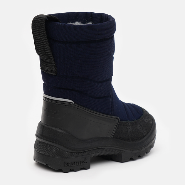 Дитячі зимові чоботи-дутики для хлопчика Kuoma Putkivarsi wool 1303-01 25 16.1 см Темно-сині (6410901400252) - зображення 4