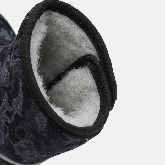Дитячі зимові чоботи-дутики для хлопчика Kuoma Tarravarsi wool 1311-0337 23 14.8 см Чорні з сірим (6410901418233) - зображення 6