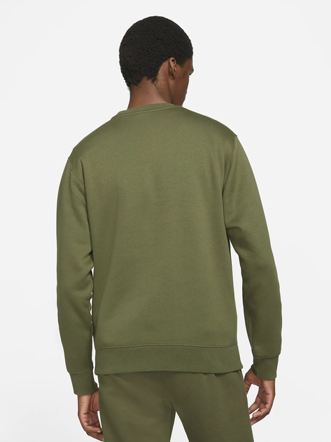 Bluza bez kaptura męska Nike Club Crew BV2662-327 XL Zielona (195238899806) - obraz 2