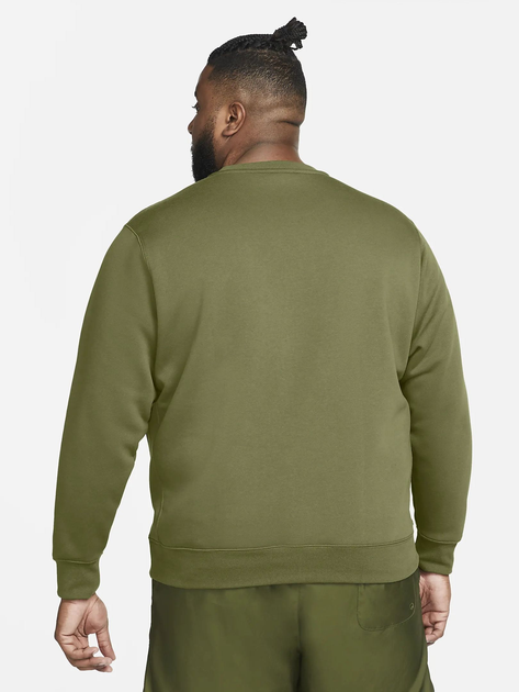 Світшот чоловічий Nike Club crew Sweat BV2662-327 3XL Зелений (195238899882) - зображення 6