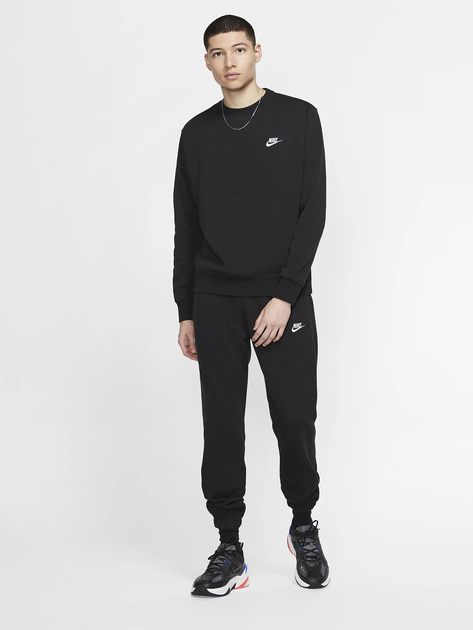 Bluza bez kaptura męska Nike M Nsw Club Crw Bb BV2662-010 3XL Czarna (193150916861) - obraz 3