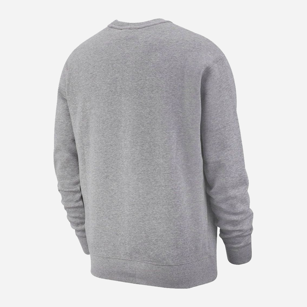 Світшот чоловічий Nike M Nsw Club Crw Bb BV2662-063 2XL Сірий (193146344630) - зображення 10