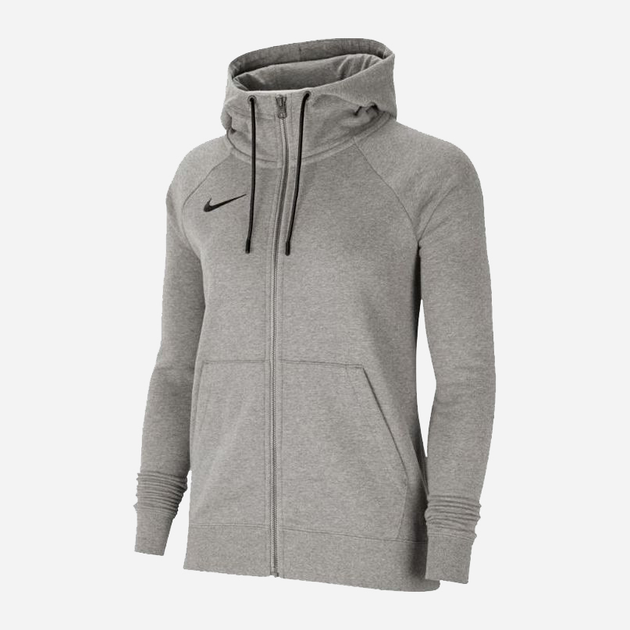 Bluza damska rozpinana streetwear z kapturem Nike Park 20 Full-Zip Hoody Wmns CW6955-063 L Szara (194502379235) - obraz 1