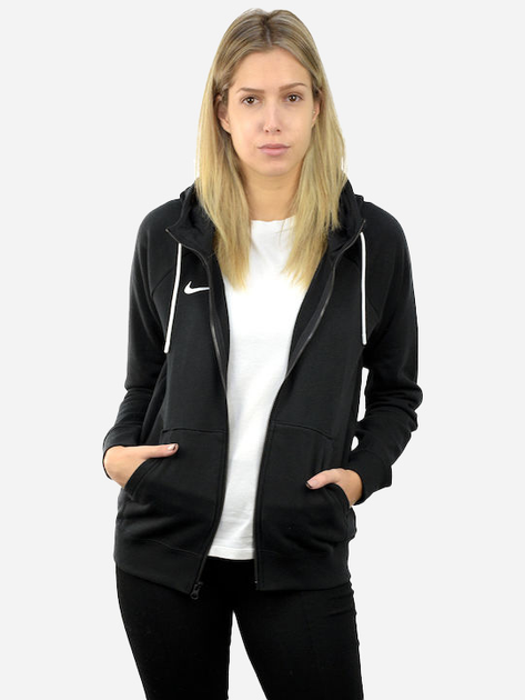 Bluza damska rozpinana streetwear z kapturem Nike Park 20 Full-Zip Hoody Wmns CW6955-010 XL Czarna (194502379198) - obraz 1