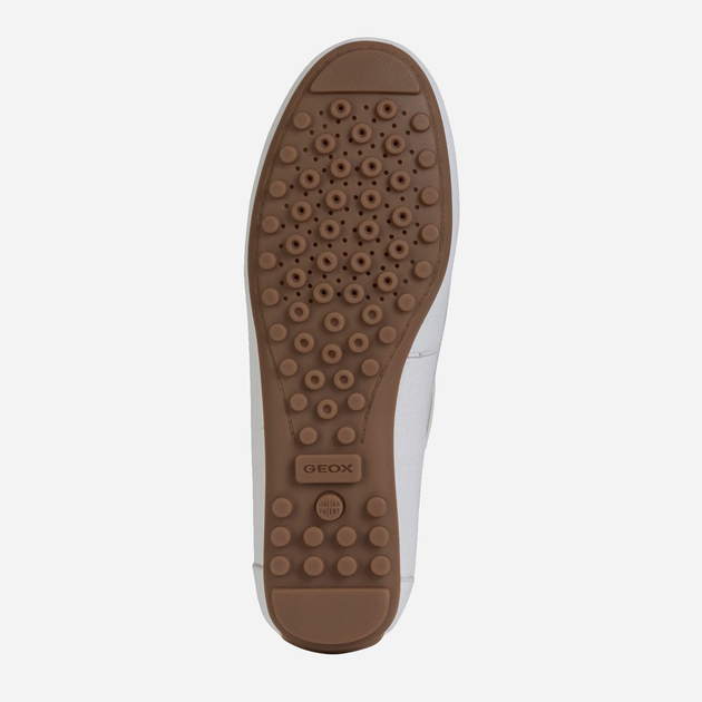 Buty żeglarskie damskie skórzane Geox D724RA/00046/C1000 37.5 Białe (8054730440287) - obraz 5