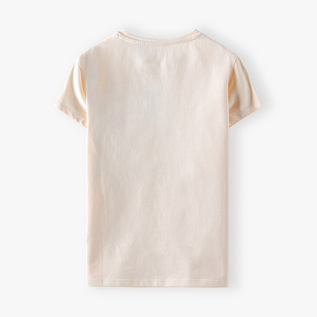 T-shirt 5.10.15 4I4110 146 cm Beżowy (5901463213387) - obraz 2