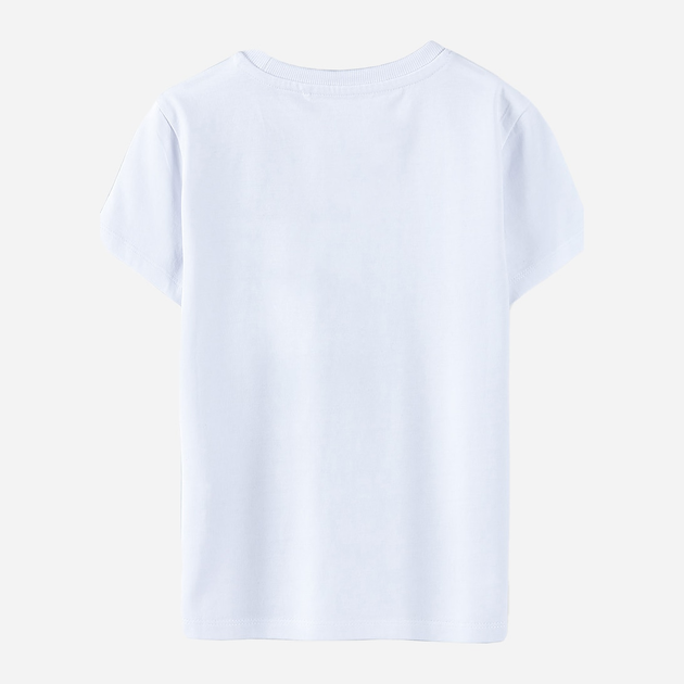 Дитяча футболка для хлопчика 5.10.15 Mix And Match 1I4105 92 см Біла (5902361999878) - зображення 2