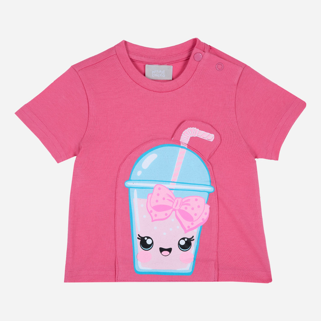 T-shirt Chicco 090.06958-015 80 cm średni róż (8054707604025) - obraz 1
