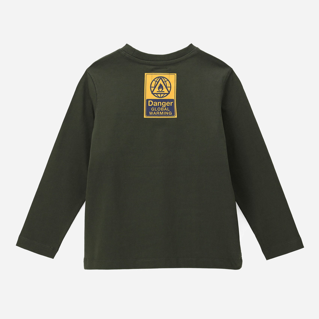 Дитяча футболка з довгими рукавами для хлопчика Original Marines DCA2681B-19-0414TCX 122-128 см Verde15 (2000301315054) - зображення 2