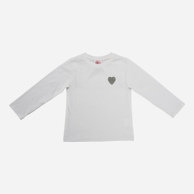 T-shirt z długim rękawem Chicco 090.06369-033 104 cm Biały (8054707016934) - obraz 1