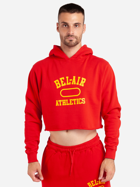 Bluza z kapturem Bel-Air Athletics 29BELM801206751-18 2XL czerwona (8059304305696) - obraz 1