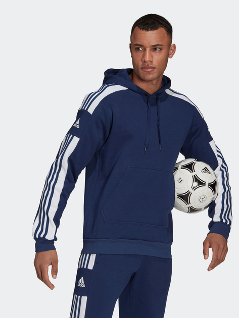 Худі чоловіче Adidas Squadra 21 Hoody GT6636 XXL Синє (4064045295049) - зображення 3