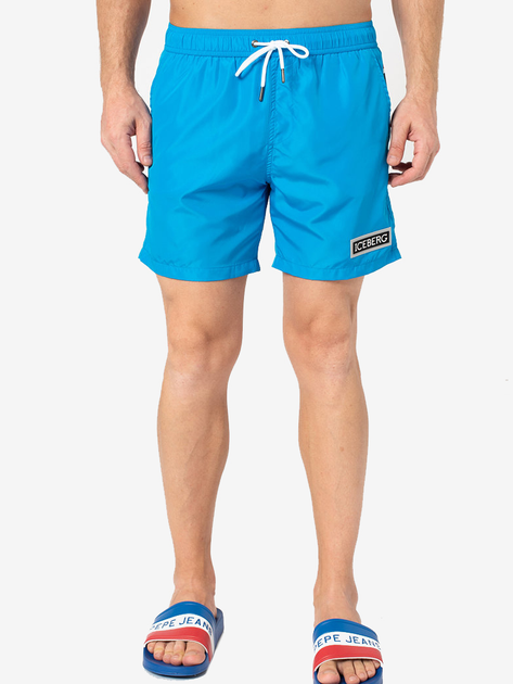 Шорти для купання Iceberg Medium Boardshort ICE1MBM02 S Blue (8051884145952) - зображення 1