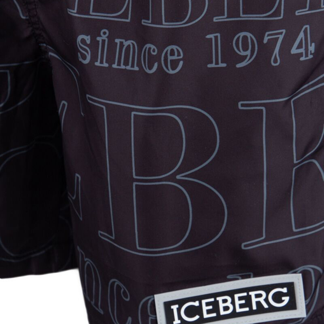 Szorty kąpielowe Iceberg Medium Boardshort ICE1MBM04 M Czarny (8051884146669) - obraz 2