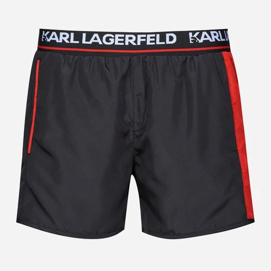 Шорти пляжні Karl Lagerfeld KL21MBS04 2XL Black (8052283337016) - зображення 4