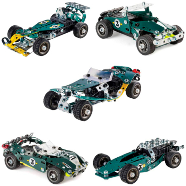 Конструктор Meccano Engineering and robotics Родстер Кабриолет 5 в 1 ...