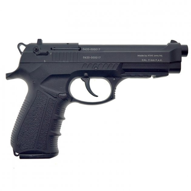 Стартовий пістолет Stalker 918 Matte Black - зображення 2