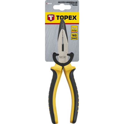 Плоскогубці Topex выгнутые, 160 мм (32D103) - Фото 2 Плоскогубці Topex выгнутые, 160 мм (32D103) - зображення 2