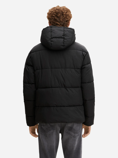 Куртка Tom Tailor padded winter jacket L Черный 1032434-29999 - Фото 2 Куртка Tom Tailor padded winter jacket L Черный 1032434-29999 - изображение 2