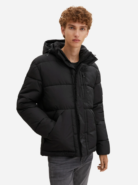 Куртка Tom Tailor padded winter jacket L Черный 1032434-29999 - Фото 3 Куртка Tom Tailor padded winter jacket L Черный 1032434-29999 - изображение 3