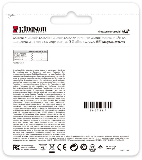 Pendrive Kingston DataTraveler Exodia M 256 GB czarny/turkusowy (DTXM/256 GB) - obraz 16