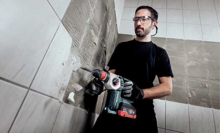 Аккумуляторный перфоратор Metabo KHA 18 LTX BL 24 Quick Set ISA, 18 В, Каркас (Кейс) 600211900 (5911) - изображение 5