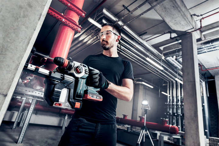Аккумуляторный перфоратор Metabo KHA 18 LTX BL 24 Quick Set ISA, 18 В, Каркас (Кейс) 600211900 (5911) - изображение 9