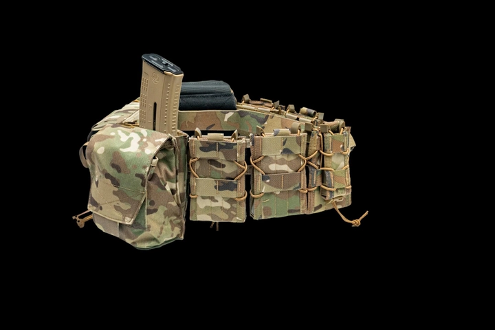 Тактический пояс-разгрузка РПС ВарБелт MULTICAM с подсумками FAST 5.45, 5.56, 7.62 AR\AK Мультикам WOSM-7088700 - изображение 2