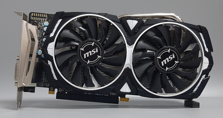Видеокарта MSI RX 570 (4Gb/GDDR5/256bit) RX 570 ARMOR 4G OC БУ – фото ...