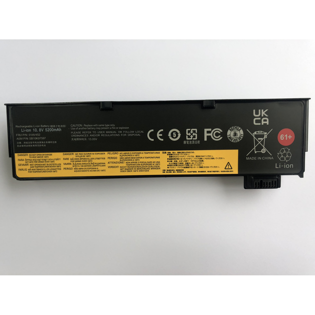 Акумуляторна батарея для Lenovo 01AV425 01AV427 01AV423 Thinkpad T470 T480 T570 T580 P51S P52S - Фото 1 Акумуляторна батарея для Lenovo 01AV425 01AV427 01AV423 Thinkpad T470 T480 T570 T580 P51S P52S - изображение 1