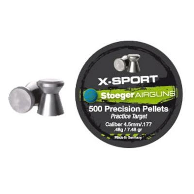 Кульки Stoeger X-Sport Flat 4.5 мм/177 0.48 g (500шт.) (98814500014) - зображення 1