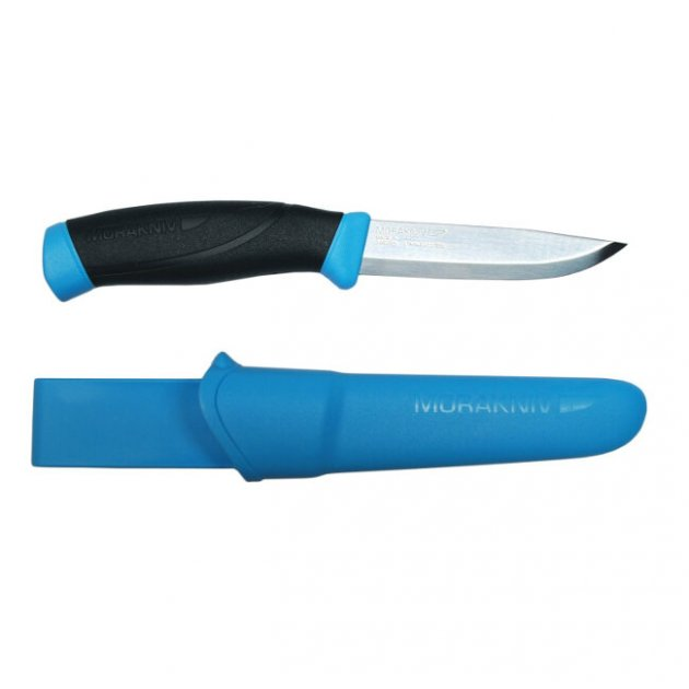 Ніж Morakniv Companion Blue нержавіюча сталь колір блакитний - зображення 1