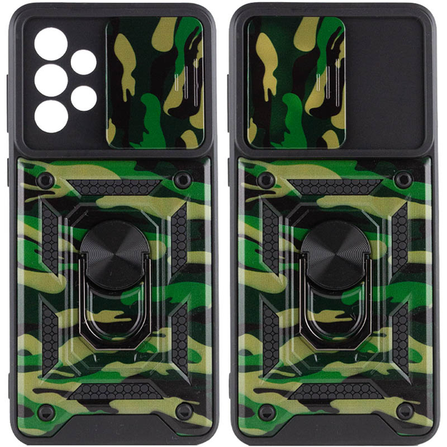 Ударопрочный чехол Camshield Serge Ring Camo для Samsung Galaxy A73 5G ...