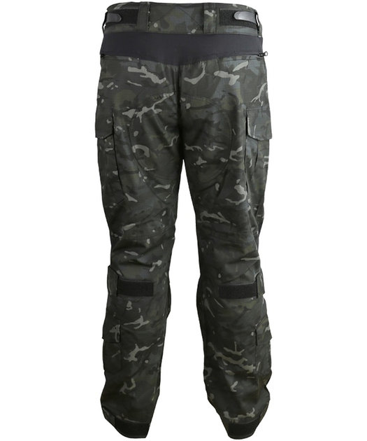 Штани тактичні KOMBAT Spec-ops Trousers GenII, мультикам чорний, L - зображення 2