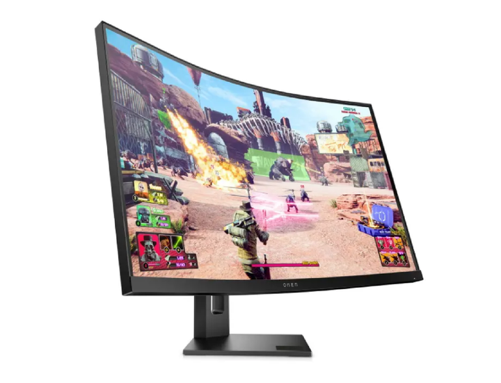 Монитор ЖК 27" HP 35D67AA VA QHD изогнутый 240 Гц/HDR 400/1 мс/FreeSync ...