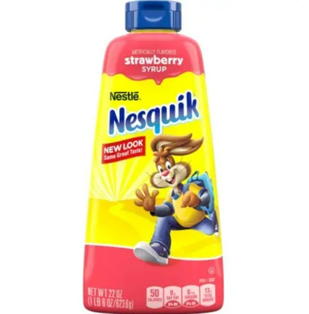 Купить Сироп Nesquik клубничный 623 мл – ROZETKA. Выгодная цена на ...
