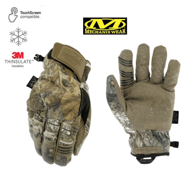 Тактические перчатки зимние Mechanix SUB35 Multicam L - изображение 1