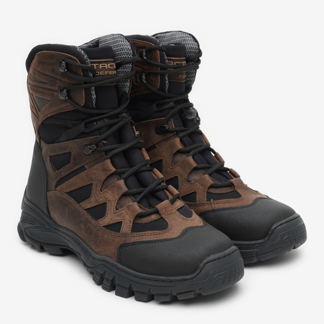 Чоловічі тактичні черевики зимові Filkison 133/6-61 40 26 см Коричневий/Чорний (KN2000000594354) - зображення 2