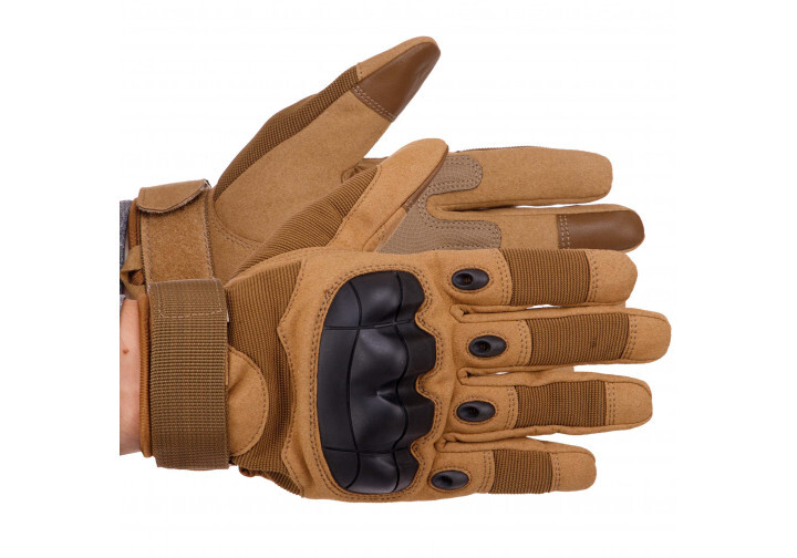 Тактичні рукавички T-Gloves розмір XL койот - зображення 1