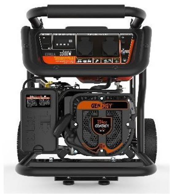 Генератор бензиновый GENERGY ESTRELA NEW 3/3.3 кВт (240302190) - изображение 3