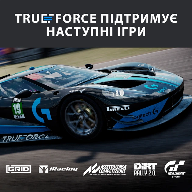 Logitech G923 Racing Kierownica i pedały do ​​PS4 i PC (941-000149) - obraz 11