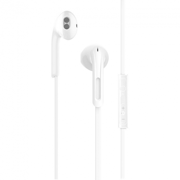 Наушники HOCO Rhyme with mic M39 96дБ white - Фото 2 Наушники HOCO Rhyme with mic M39 96дБ white - изображение 2