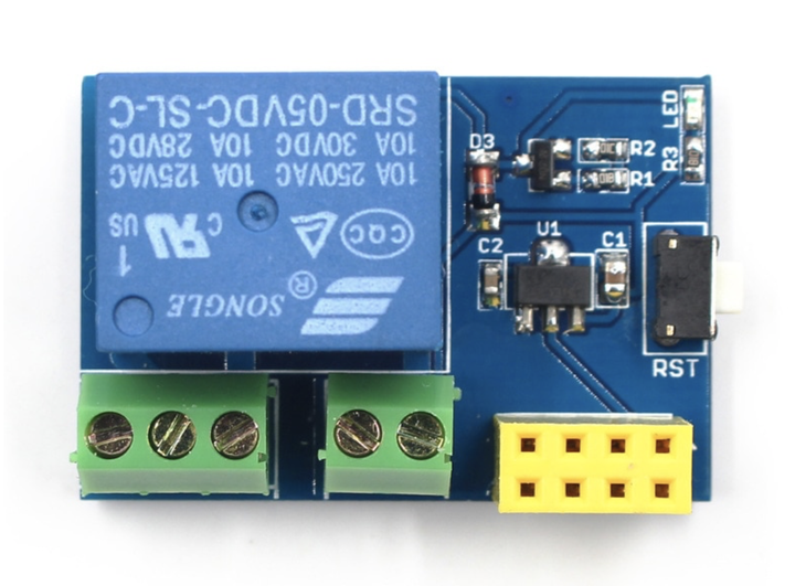 Релейный модуль 5В под ESP8266 esp-01 - Фото 2 Релейный модуль 5В под ESP8266 esp-01 - изображение 2