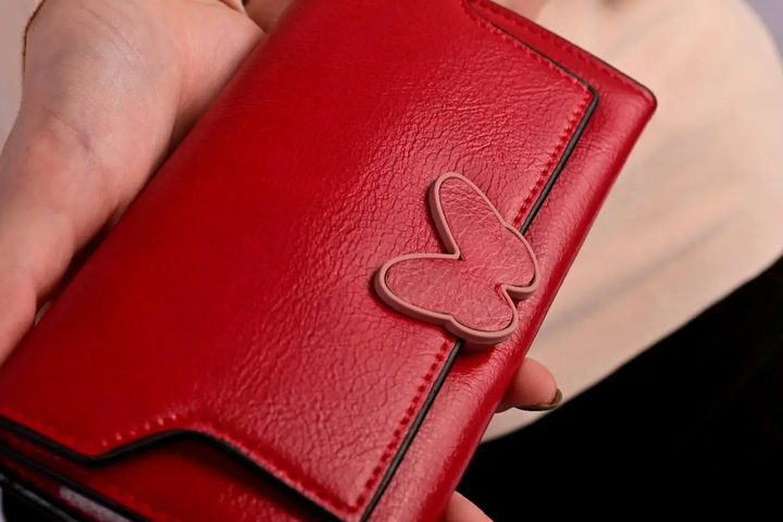 Кошелек женский No brand 452 красный - изображение 2