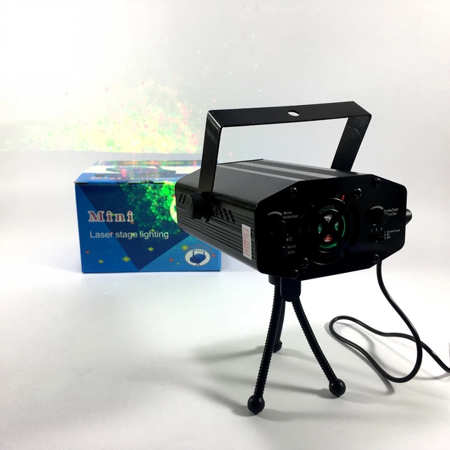 Праздничный Лазерный проектор Диско Лазер 6 в 1 Mini Laser Stage Lighting - Фото 4 Праздничный Лазерный проектор Диско Лазер 6 в 1 Mini Laser Stage Lighting - изображение 4